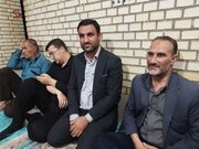 دیدار با خانوه شهید «علی آزم»