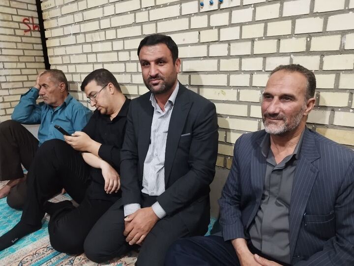 دیدار با خانوه شهید «علی آزم»