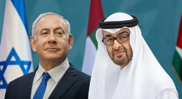 دیدار محرمانه نتانیاهو با رئیس امارات در جریان جنگ با ایران