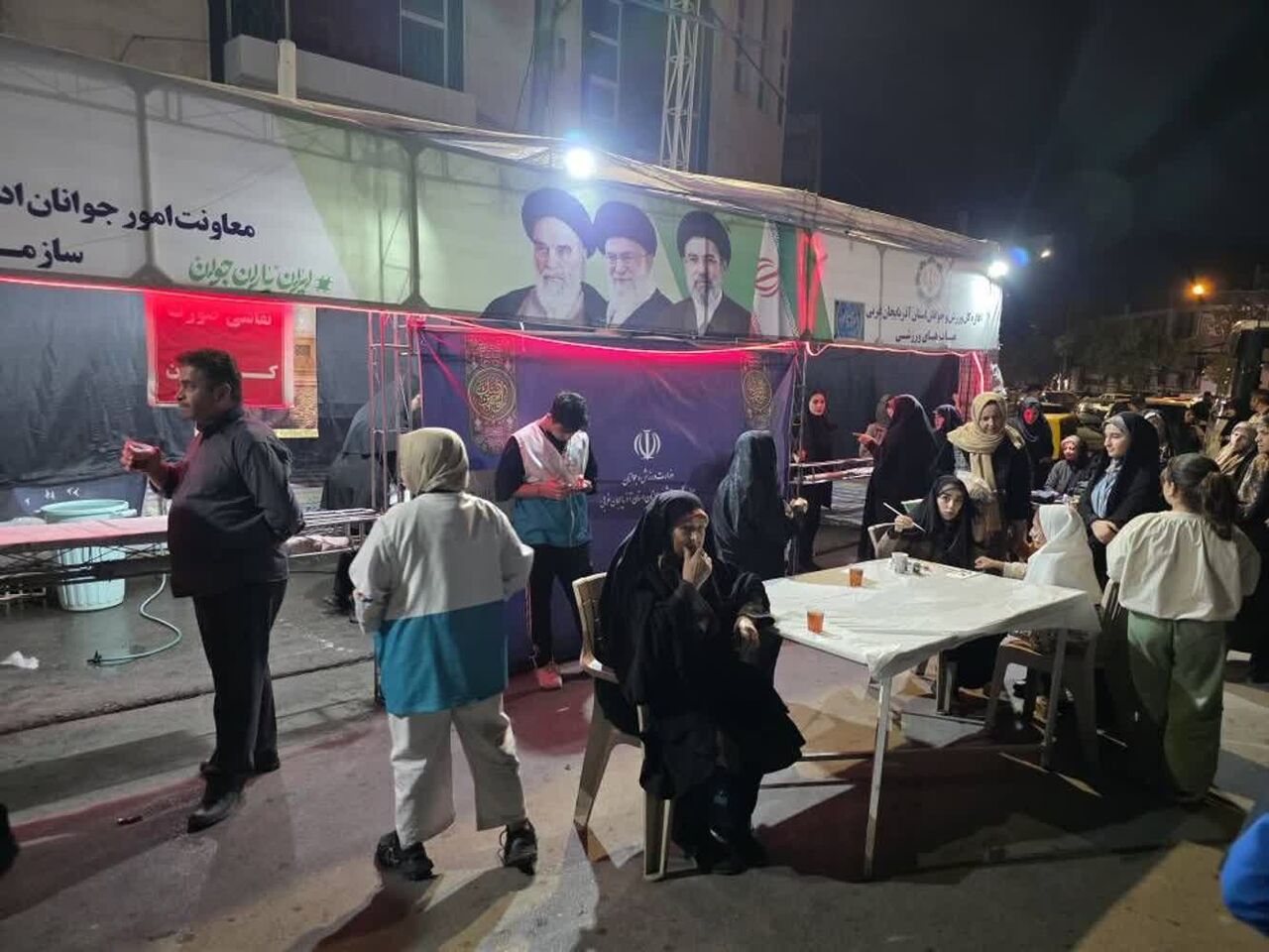 سنگرِ وفاداری؛ تجلی قدرتِ بیعت در موکب ورزش و جوانان ارومیه