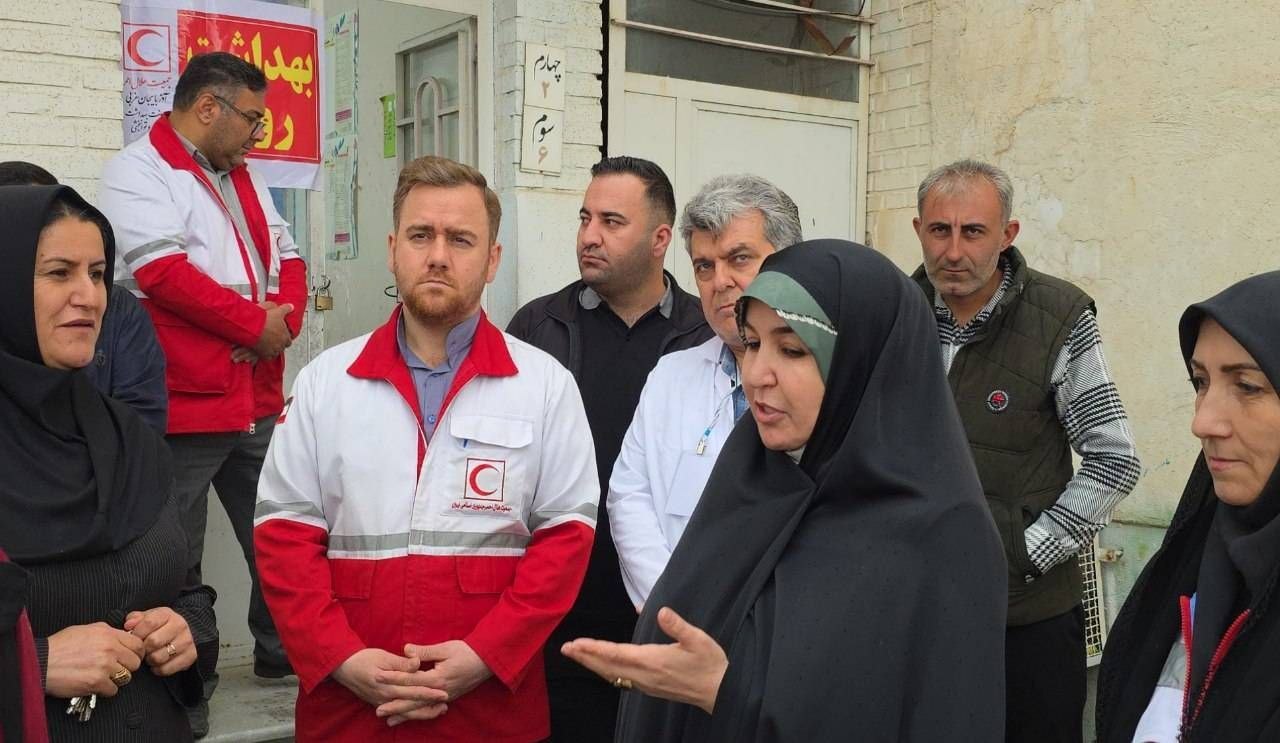 بهرهمندی ۵۰۰ نفر از ساکنان منطقه اسلام آباد شهرستان ارومیه از خدمات رایگان مانور درمان اضطراری (BHCU)