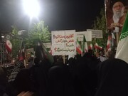 ۷۴ شب ایستادگی مردم ولایتمدار کرمانشاه