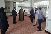 بازدید مدیر ستاد کانون‌های مساجد گلستان از کانون «دین و دانش» آزادشهر