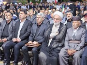 تداوم حضور شبانه مردم و مسئولان استان کردستان در میدان آزادی سنندج