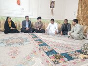 دیدار سرپرست ستاد هماهنگی کانون‌های فرهنگی و هنری مساجد با خانواده شهید اهل سنت