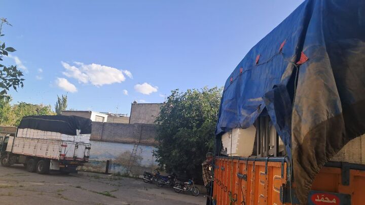 مرحله سوم ساخت حسینیه آیت‌الله بروجردی(ره) کربلای معلی عمود ۹۷۴