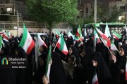 حماسه حضور ‌مردم بام ایران