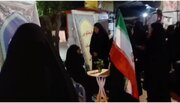 خدمت‌رسانی طلاب و کادر حوزه علمیه فاطمه‌الزهرا(س) کوهدشت در موکب امام خامنه‌ای
