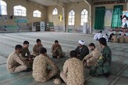 آموزش نظامی در سنگر مساجد
