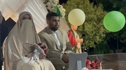 پیوند قلب زوج جانفدا در مزار شهید گمنام