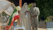 ازدواج به سبک فاطمی؛ جشن عقد زوج جان‌فدای سنگری در کنار مزار شهید گمنام