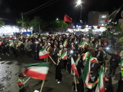 حضور مقتدرانه مردم چایپاره در هفتاد و نهمین شب مقاومت؛ تجدید پیمان با آرمان‌های شهید رهبری