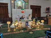 جشن پیوند علوی در ارومیه؛ آغاز زندگی مشترک زوج جوان با تأسی به اهل‌بیت(ع)
