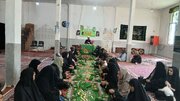 جشن ازدواج آسمانی حضرت علی(ع) و حضرت زهرا(س) در مسجد سادات کرناچی برگزار شد