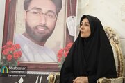 دیدار مسجدی‌های مشهد با خانواده شهید امینی؛ نخبه هوافضا که بورسیه ایتالیا را رد کرد
