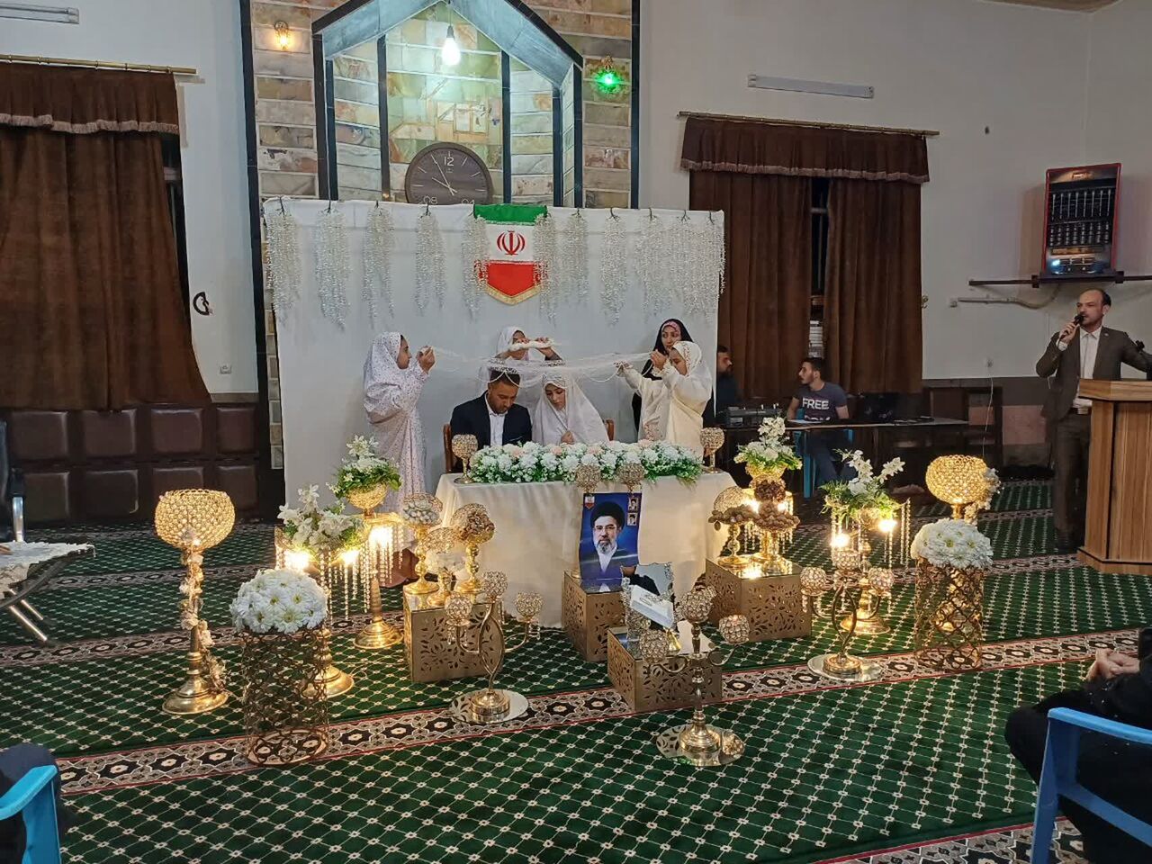 جشن پیوند علوی در ارومیه؛ آغاز زندگی مشترک زوج جوان با تأسی به اهل‌بیت(ع)