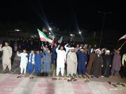 مراسم محوری دومین سالگرد شهدای خدمت‌ در دلگان برگزار شد