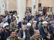 آیین سالگرد شهادت شهدای خدمت و اربعین شهید موسوی در سنندج
