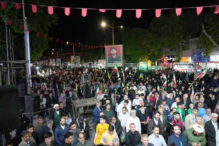 خیابان انقلاب خرم‌آباد در موج هشتاد و دوم حماسه
