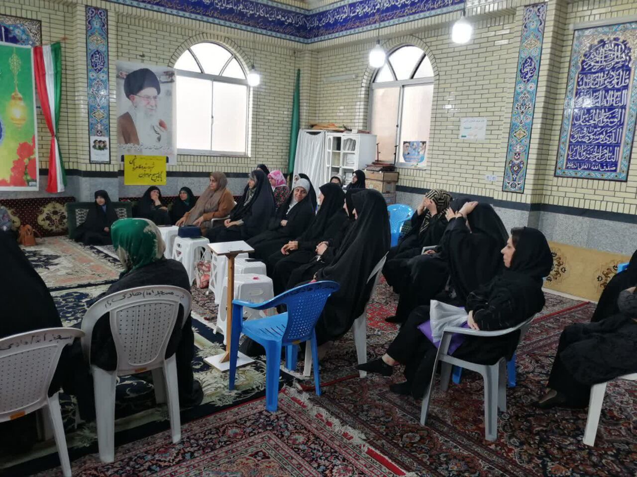 طنین گفتمان جوانی جمعیت در مسجد امام هادی (ع) بهشهر