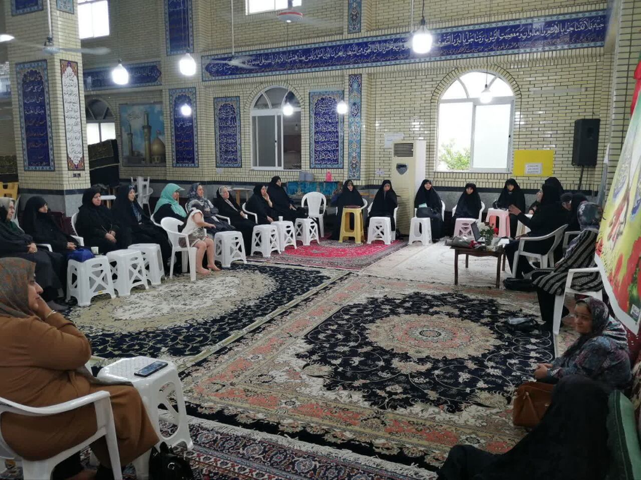 طنین گفتمان جوانی جمعیت در مسجد امام هادی (ع) بهشهر