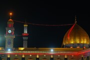 از صحن حرمین عسکریین(ع) تا محراب کوفه؛ برافراشتن پرچم عزای «سفیر »