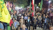 حضور آگاهانه مردم شهیدپرور خنداب در حسینیه ایران، تجدید میثاقی دوباره با ولایت فقیه