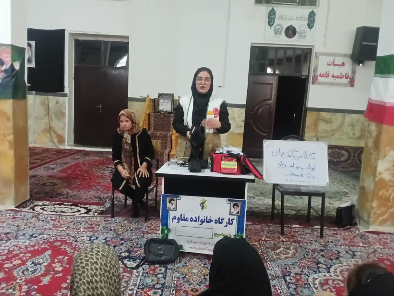 برگزاری دوره آموزش امداد و نجات در کانون فرهنگی شهدای قلعه قروه