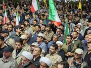 اجتماع پرشور مردم کردستان در حمایت از انقلاب اسلامی ایران