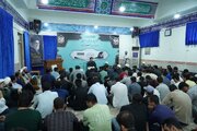 مراسم تجدید بیعت اعضای کانون‌های فرهنگی هنری مساجد لرستان با امام امت