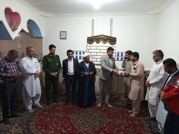 تجلیل و تکریم خانواده شهید محمد شریف ریگی در میرجاوه