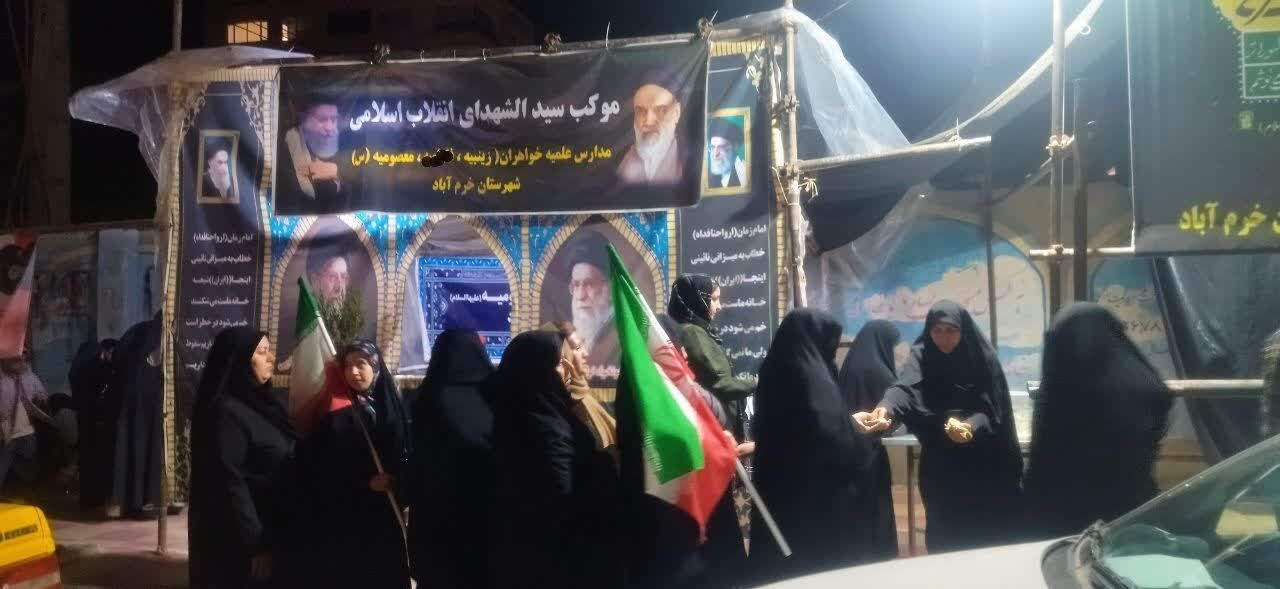 تداوم جهاد تبیین در لرستان؛ حضور فعال مدارس علمیه خواهران در مواکب فرهنگی و خدماتی