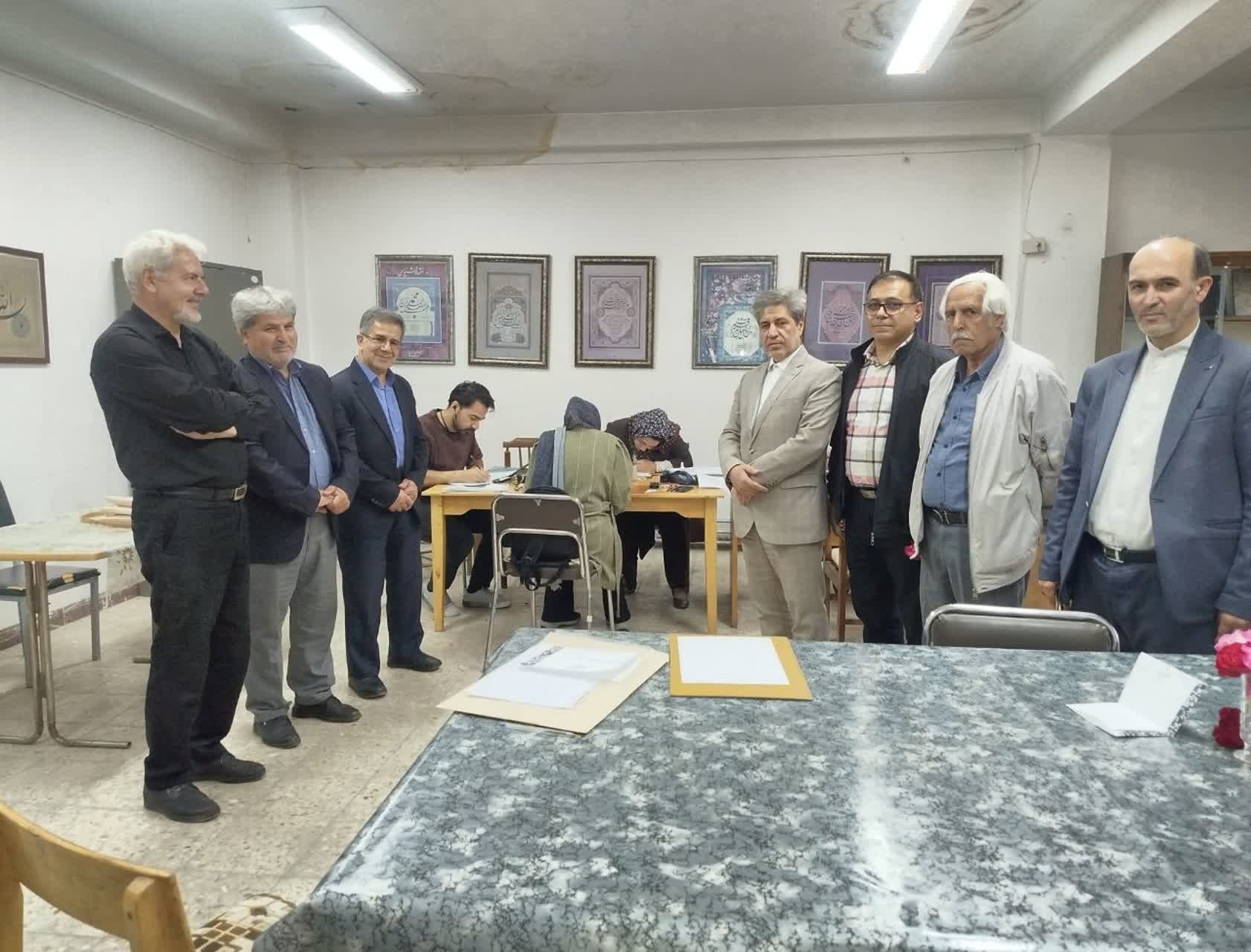 برگزاری آزمونهای سراسری خوشنویسی با شرکت بیش از ۶۰ هنرمند در خوی