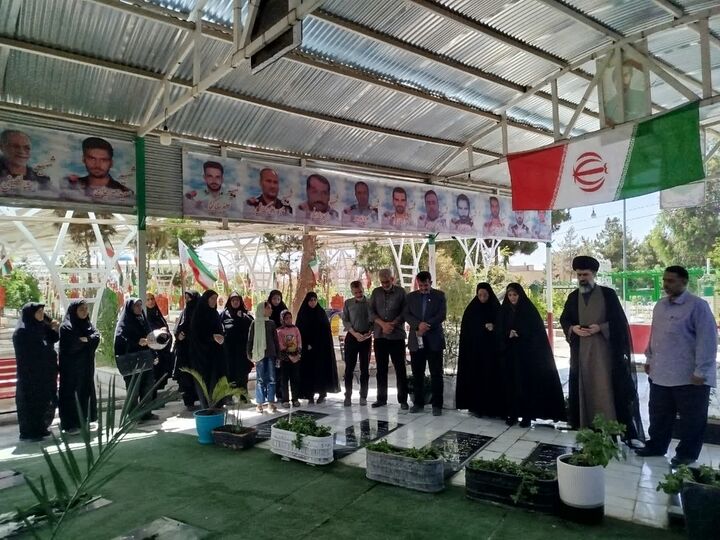 تجدید عهد مجوعه ستاد کانون‌های فرهنگی و هنری مساجد سیستان و بلوچستان با آرمان‌های شهدا