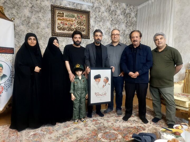 دیدار مجید مجیدی با خانواده شهید سپهبد موسوی