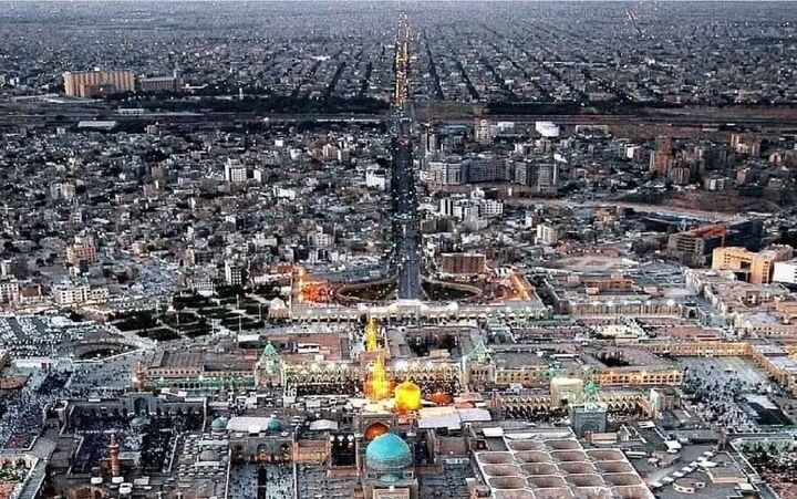 حرم رضوی مهیای عرفه و قربان