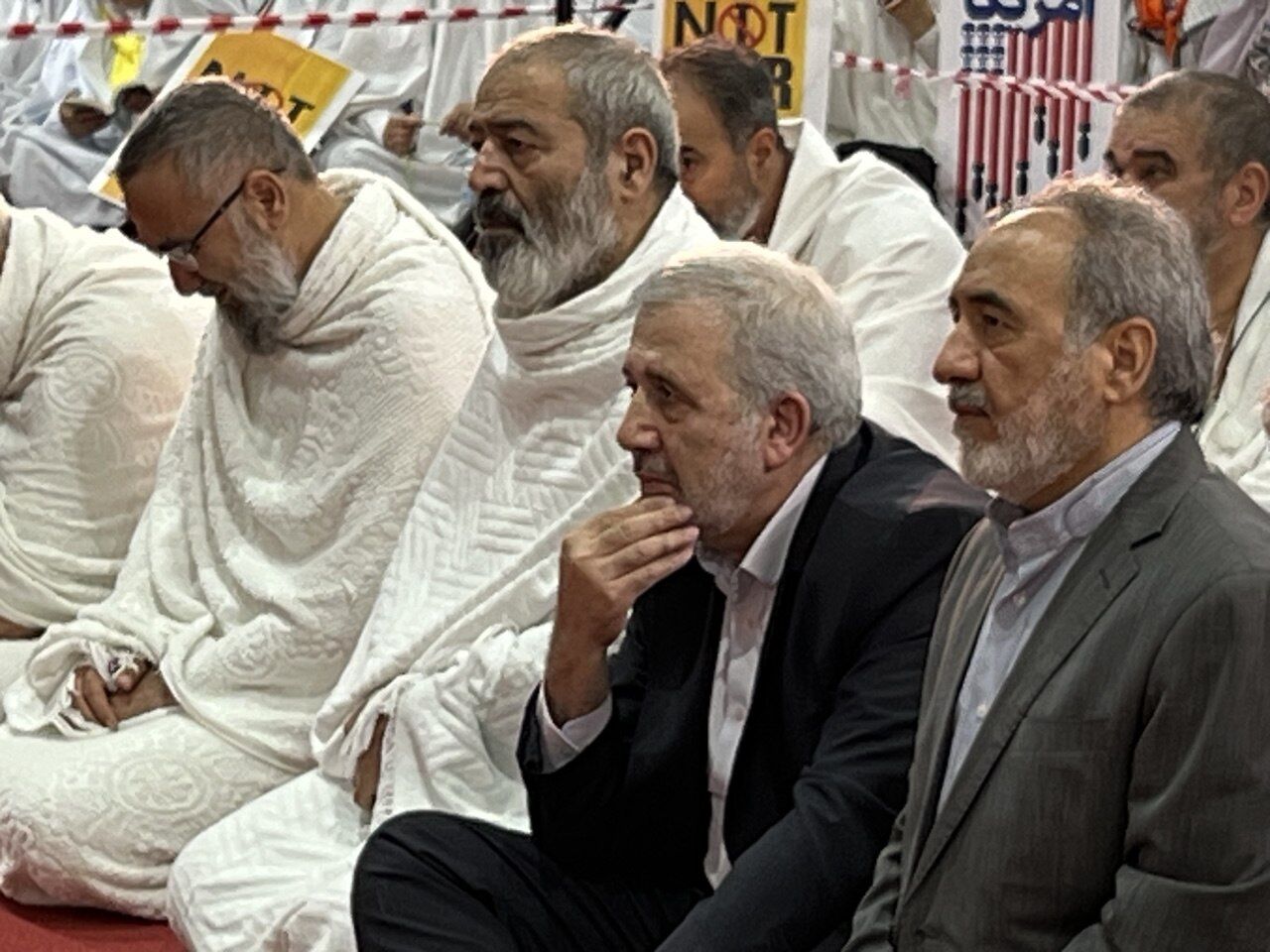 برگزاری مراسم برائت از مشرکین در صحرای عرفات
