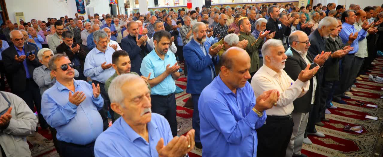 اقامه نماز عید قربان در گیلان‌