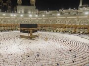 طواف افاضه حجاج در مسجد الحرام
