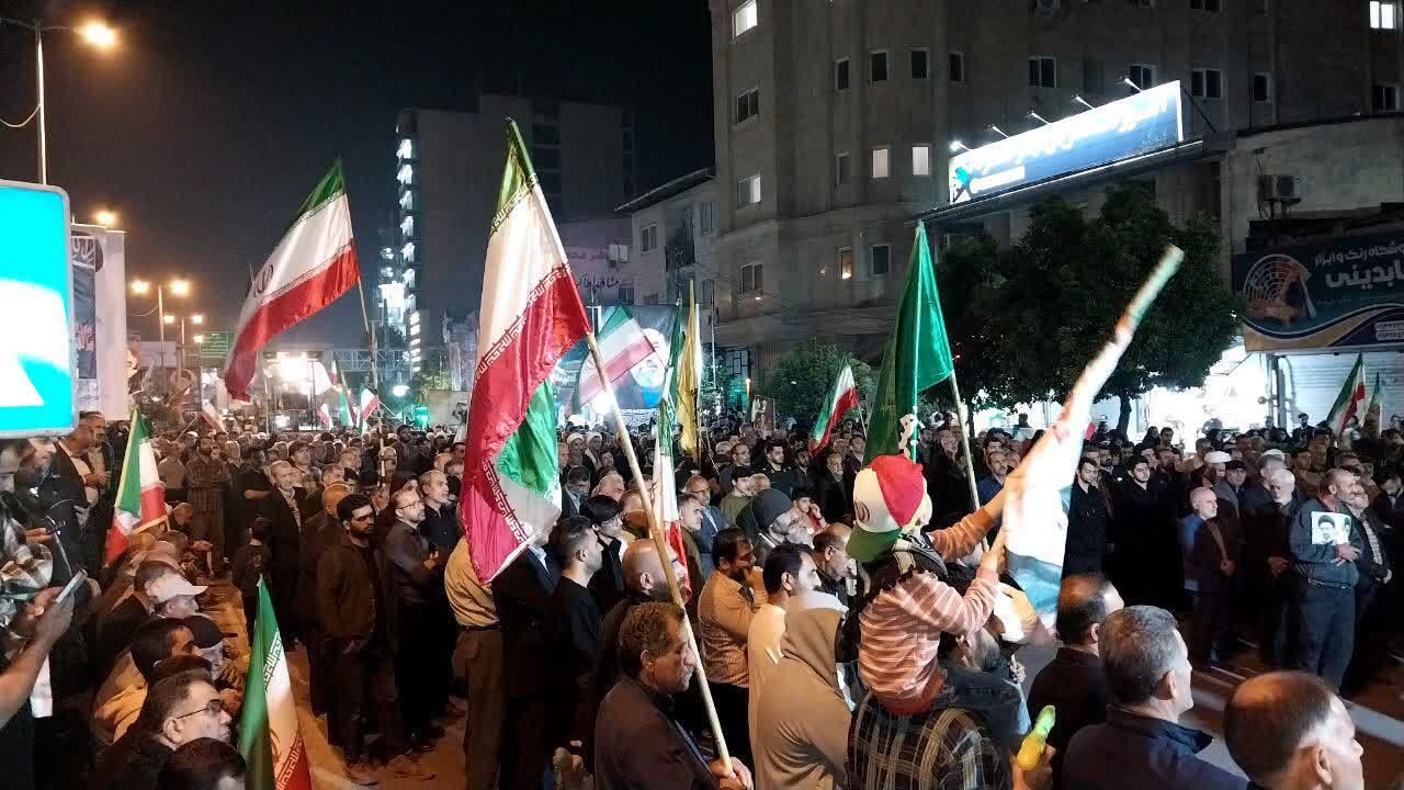 طنین اقتدار در آسمان مازندران