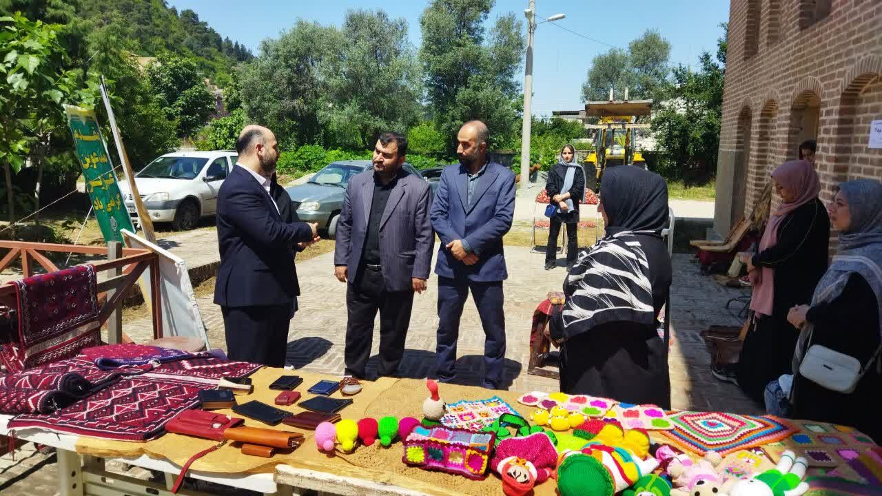 نمایشگاه «هزار میدان، هزار بازار» بهشهر؛ گامی بلند برای حمایت از مشاغل خانگی