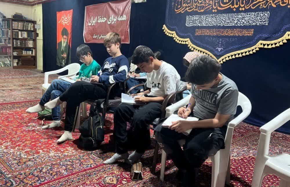 کلاس رایگان رفع اشکال ریاضی ویژه پسران در حسینیه مسجد امام علی علیه‌السلام