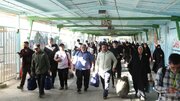 بیش از ۱۳ هزار زائر عرفه از مرز مهران تردد کردند