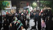 نودمین شب تجمع و راهپیمایی مردم شهرکرد