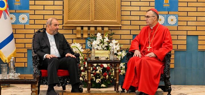 دیدار سفیر ایران با رهبر جدید کلیسای کلدانی در عراق