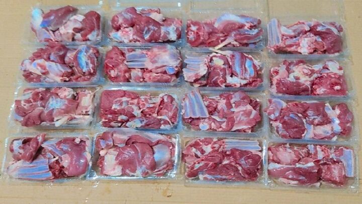 توزیع ۲۰۰ بسته گوشت گرم میان نیازمندان آبدانان