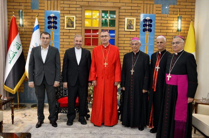 دیدار سفیر ایران با رهبر جدید کلیسای کلدانی در عراق