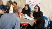 «کاروان خدمت» مرودشت میهمان مردم سیدان؛ کانون «الغدیر» پل ارتباطی مسئولان و اهالی