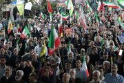 قرار نود و سوم رشتوندان؛ «یا حیدر» زیر یک پرچم در حمایت از لبنان قهرمان