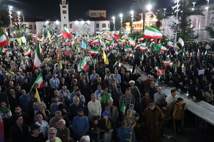 وداع با شهید علی‌اصغر شادکام در میدان شهدای ذهاب؛ لالایی مادرانه حضرت زهرا(س) بدرقه‌اش کرد